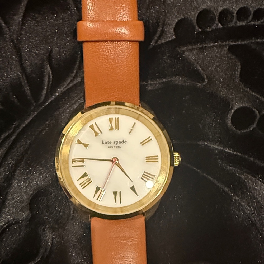 Kate Spade Gold and Brown Watch